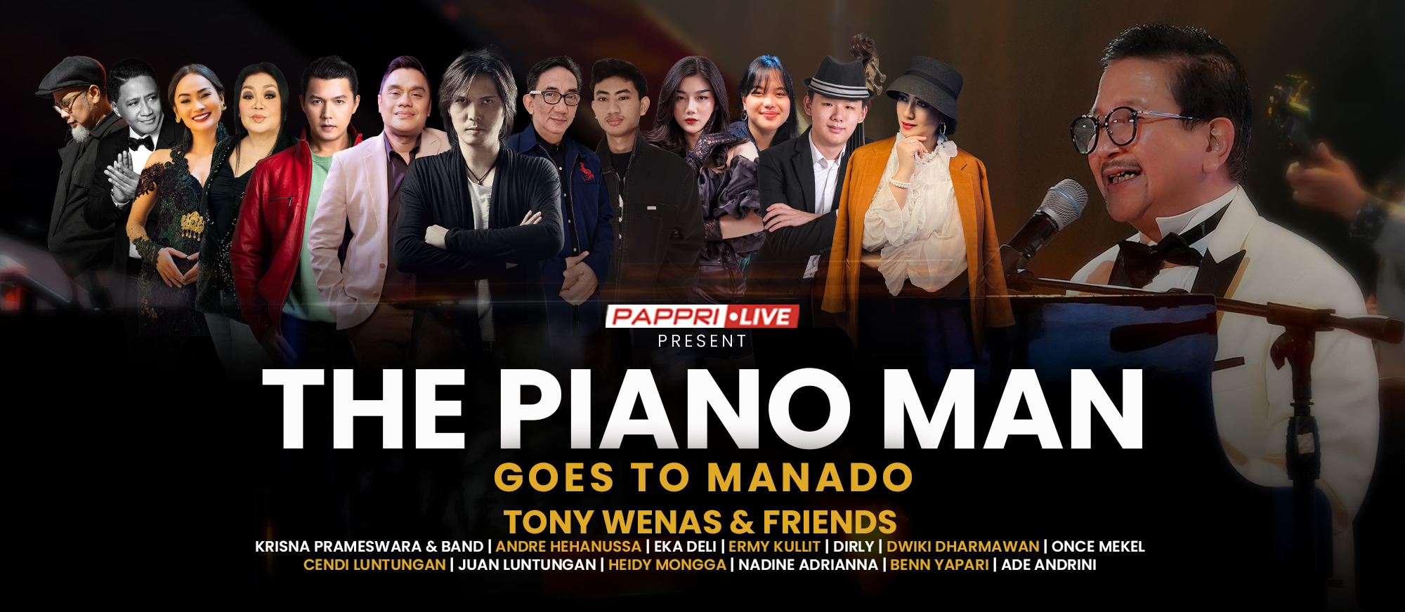 The Piano Man Goes To Manado